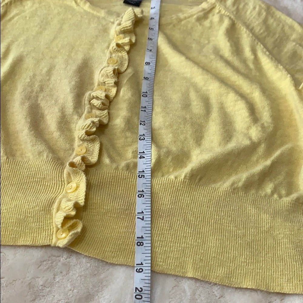 Soft Yellow Cardigan - Picture 5 of 5